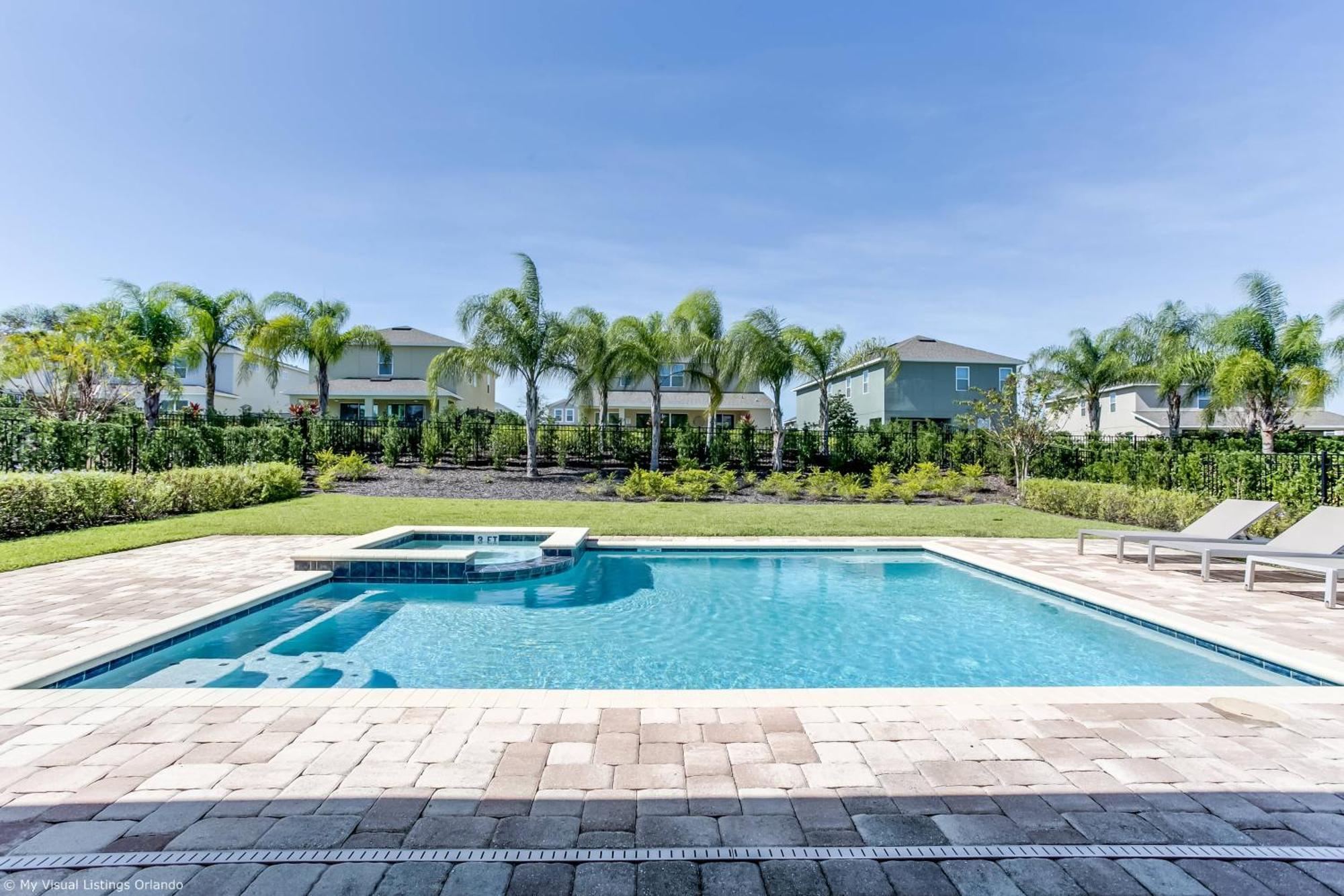 8 Bedroom Vacation Home With Pool 2114 Орландо Екстер'єр фото